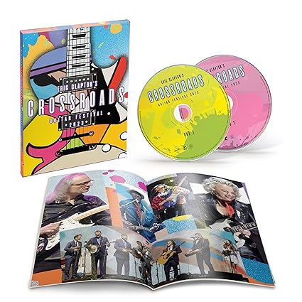 Eric Clapton's Crossroads Guitar Festival 2023 - 2 Disc DVD
