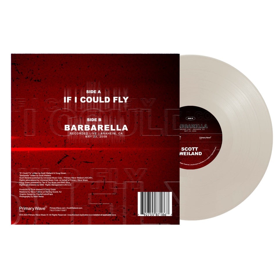 Scott Weiland - If I Could Fly/Barbarella (Live) 7" Vinyl
