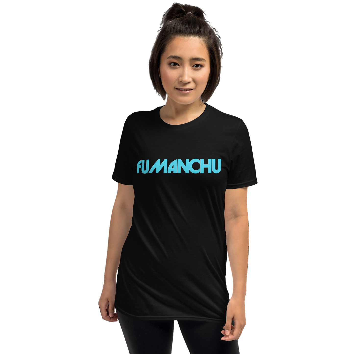 Fu Manchu - Blue Logo - Unisex Classic Tee