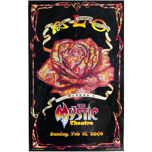 James Baum - Mystic Theatre, Petaluma, CA 2/15/09 Poster