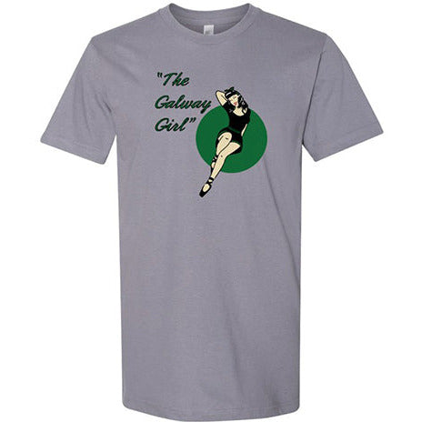 Steve Earle - The Galway Girl Shamrock Tee - Slate