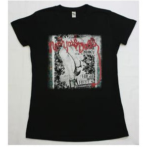 New York Dolls- Dancing Backward Album Womens T-shirt