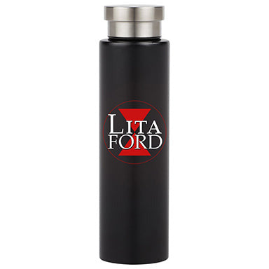 Lita Ford Logo Stainless Steel Water Bottle