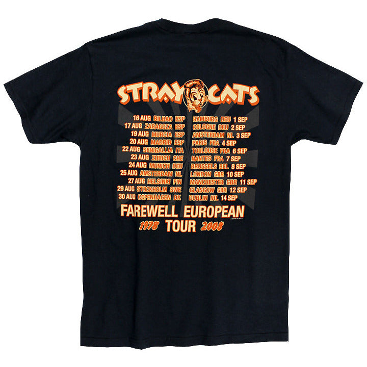 Stray cats tour t hot sale shirt