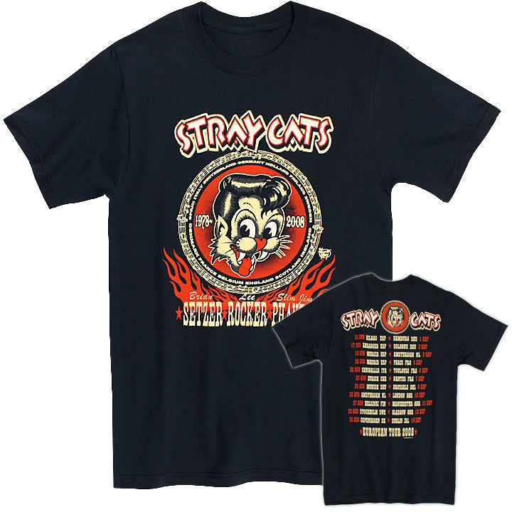 Stray Cats - Vince Ray T-Shirt