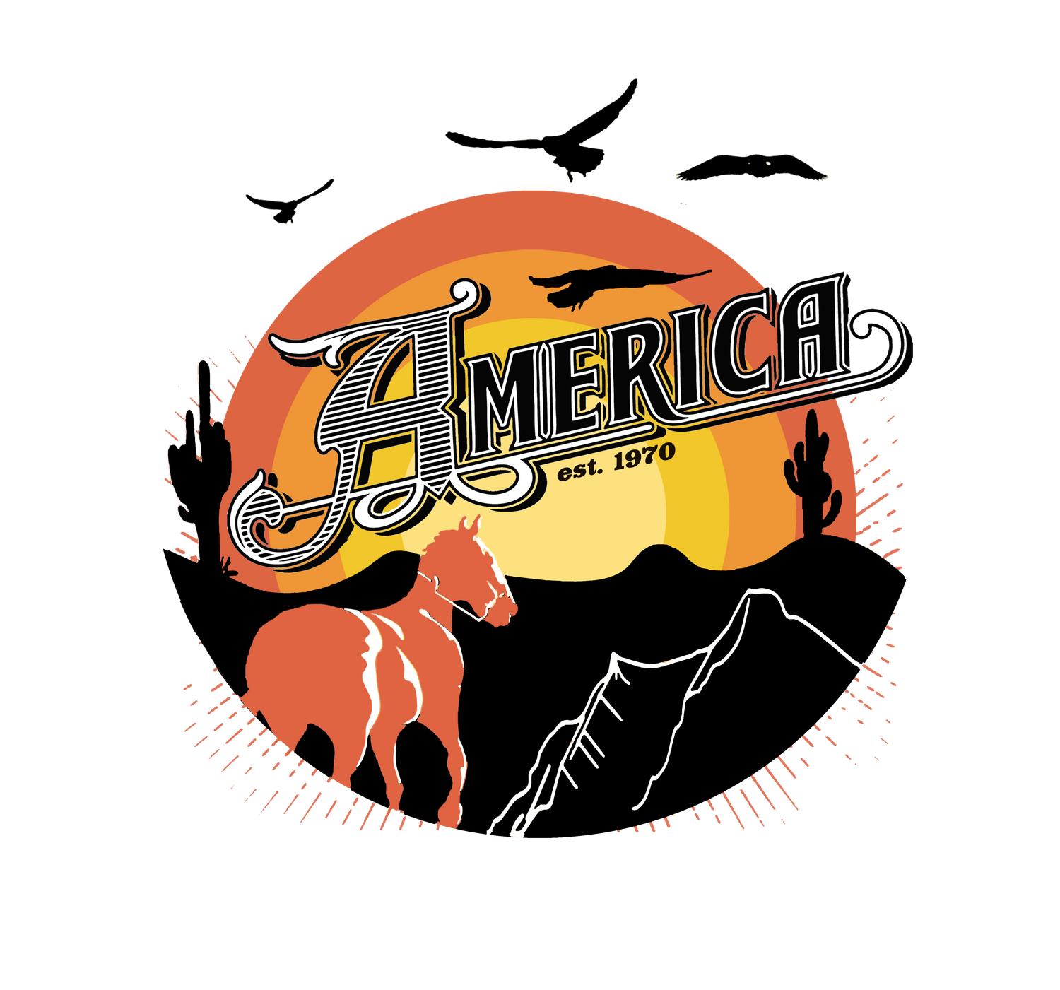 America - Sunset