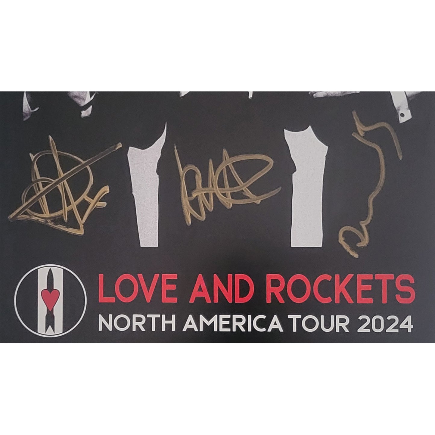 Love and Rockets - 2024 Umbrella Itinerary Poster (Signed)