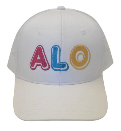 ALO Bubble Logo Trucker Cap