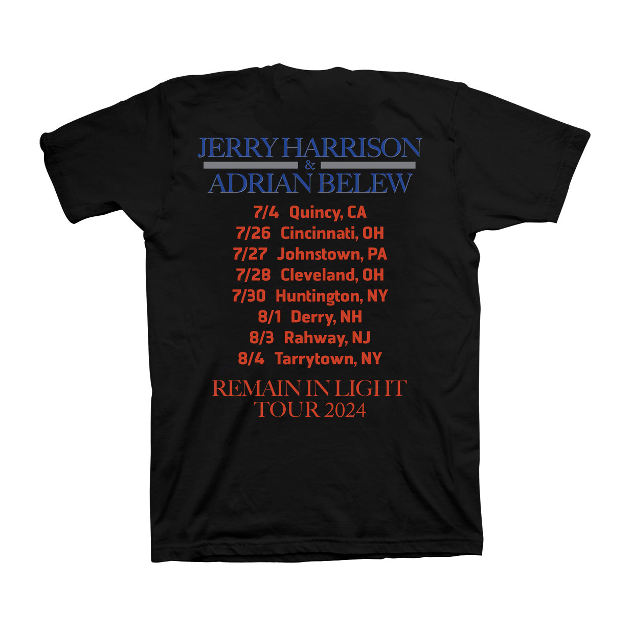 Remain in Light - Admat Tour 2024 Tee