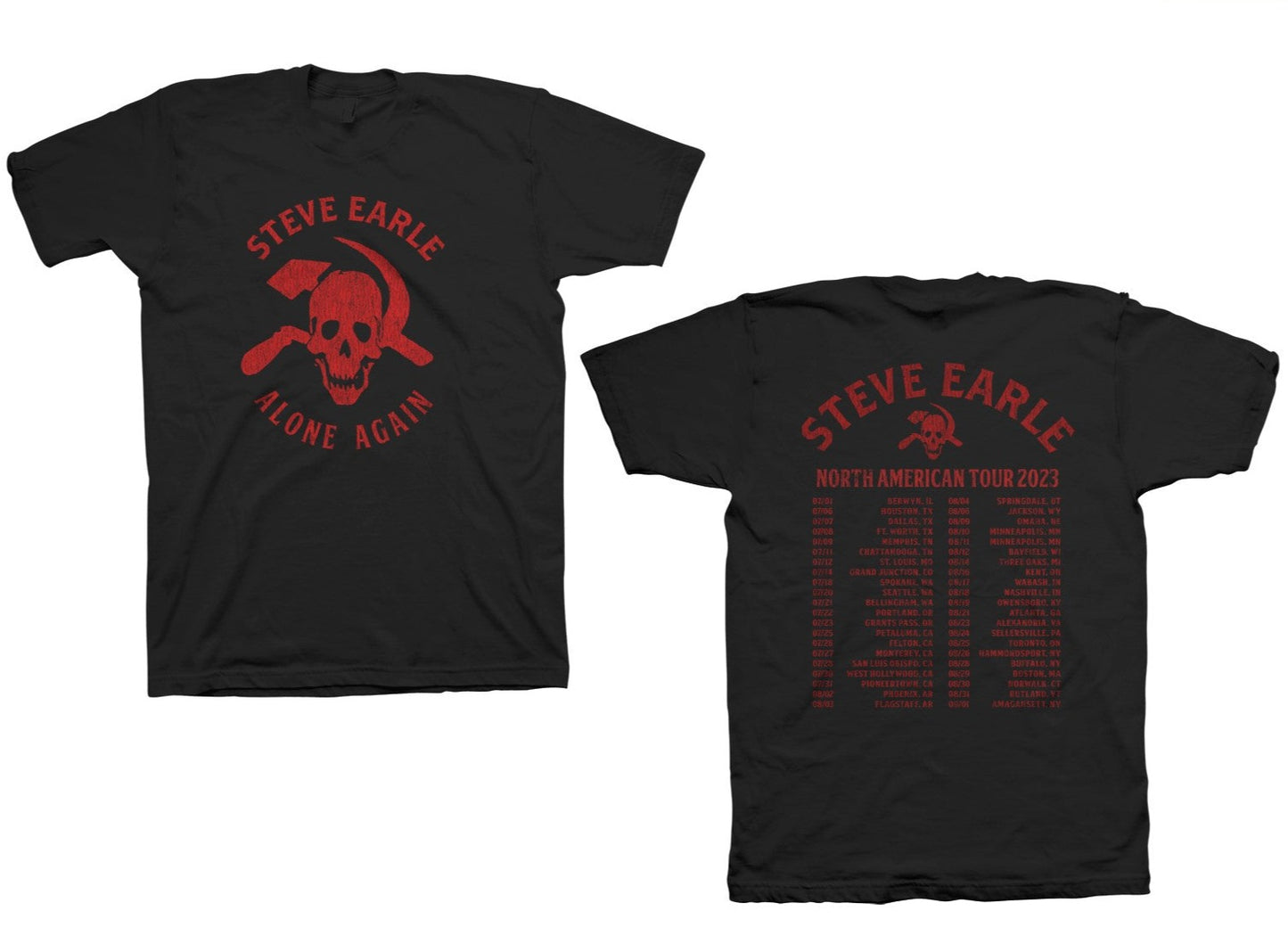 Alone Again 2023 North American Tour Tee