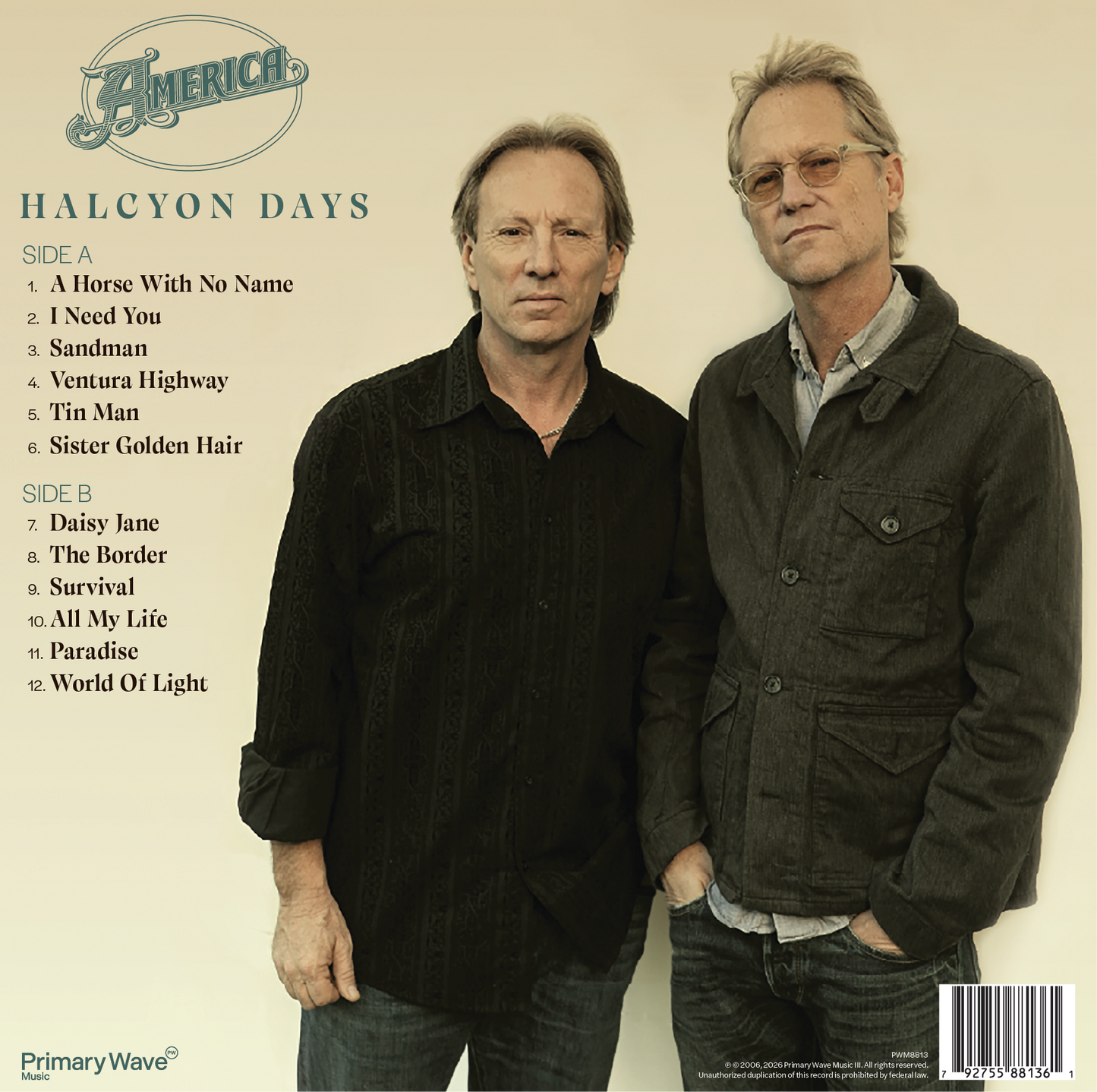 America - Halcyon Days CD (PRE ORDER)