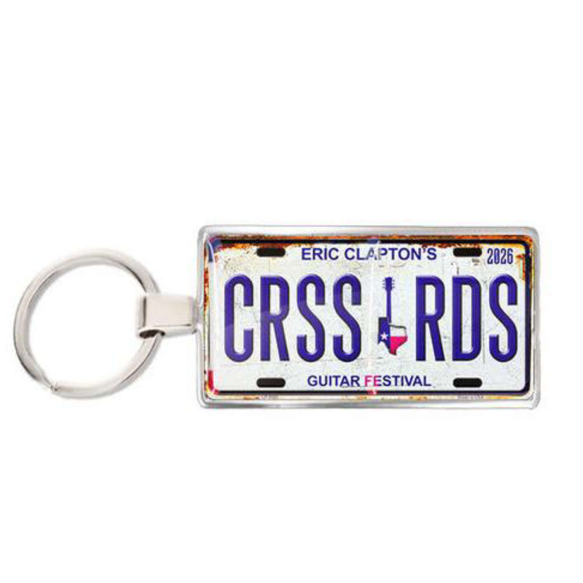 Crossroads License Plate Keychain – Hi Fidelity Entertainment