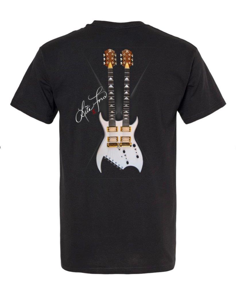 Lita Ford - Iconic Doubleneck Guitar Tee