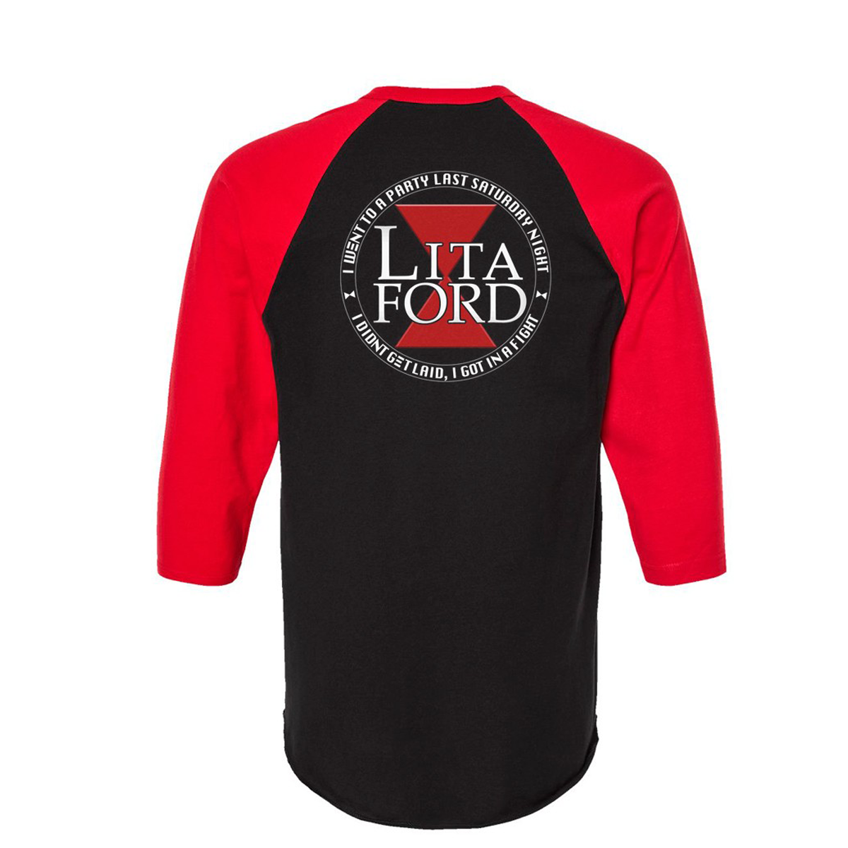 Lita Ford -  I Went to a Party Raglan
