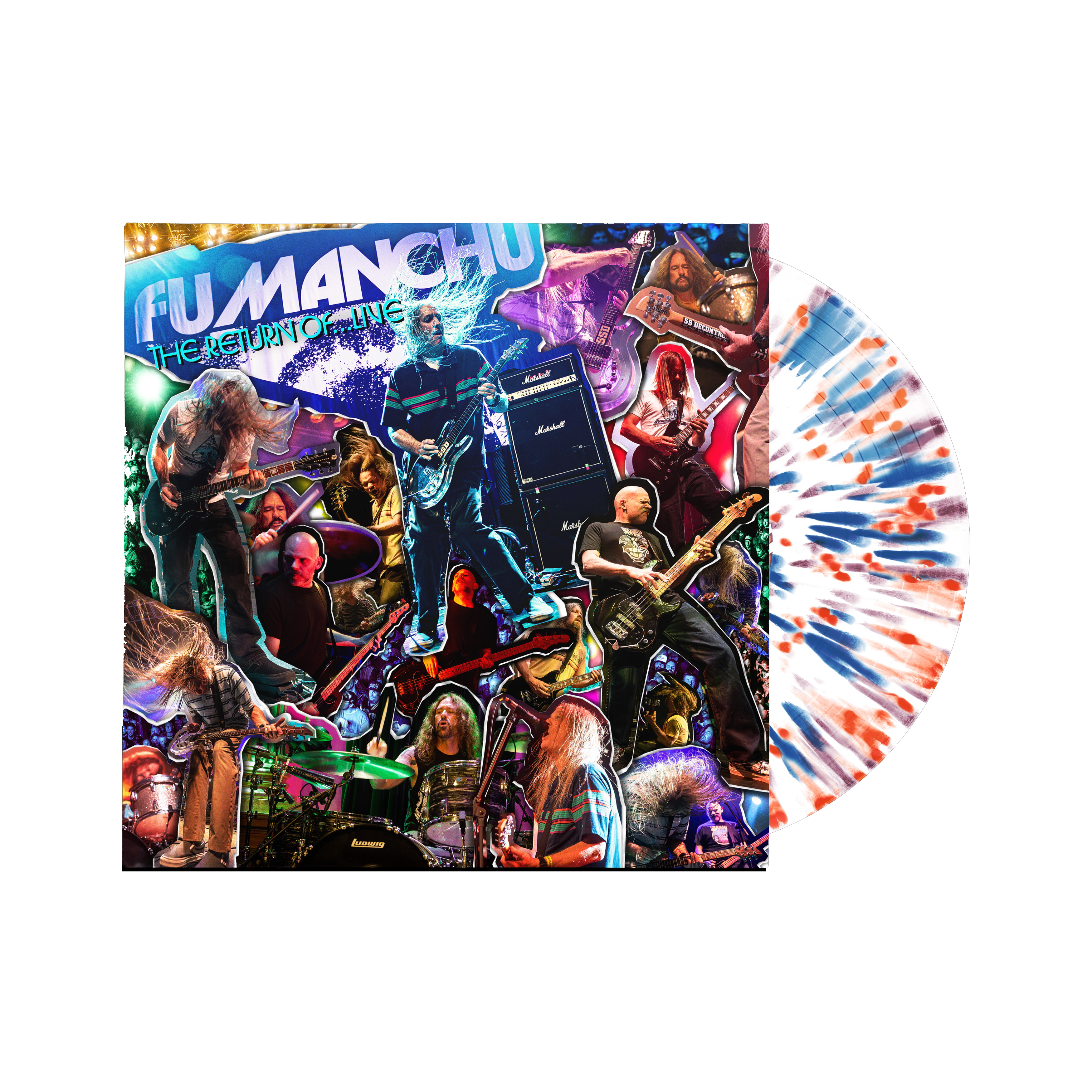 FU MANCHU - The Return Of Tomorrow (Restock)- 2LP - Blue and