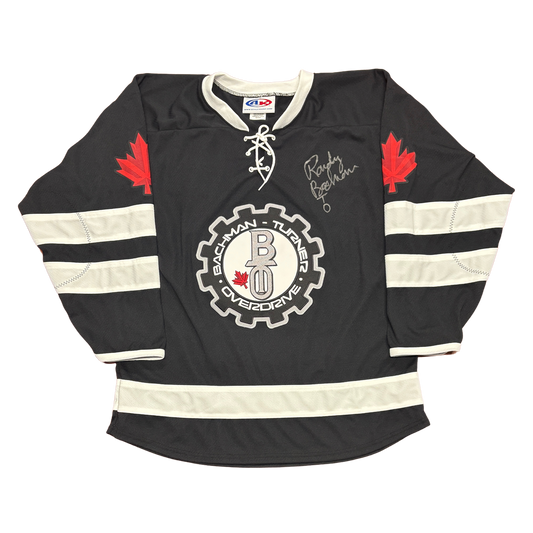 BTO Gear Logo on Black Hockey Jersey - Signed!