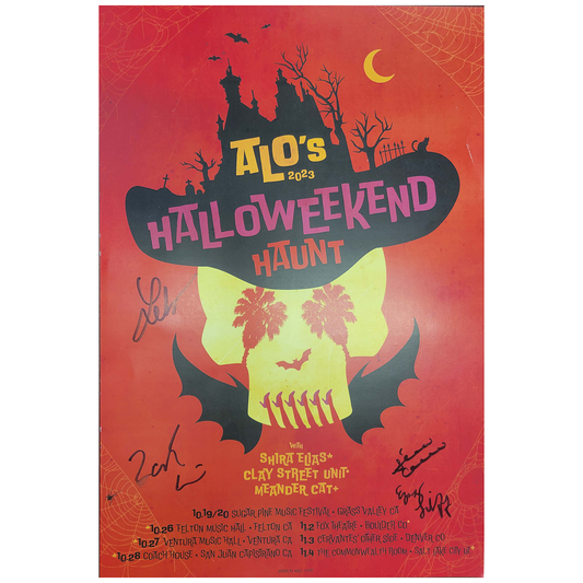 Halloweekend Haunt 2023 Poster Signed By Band