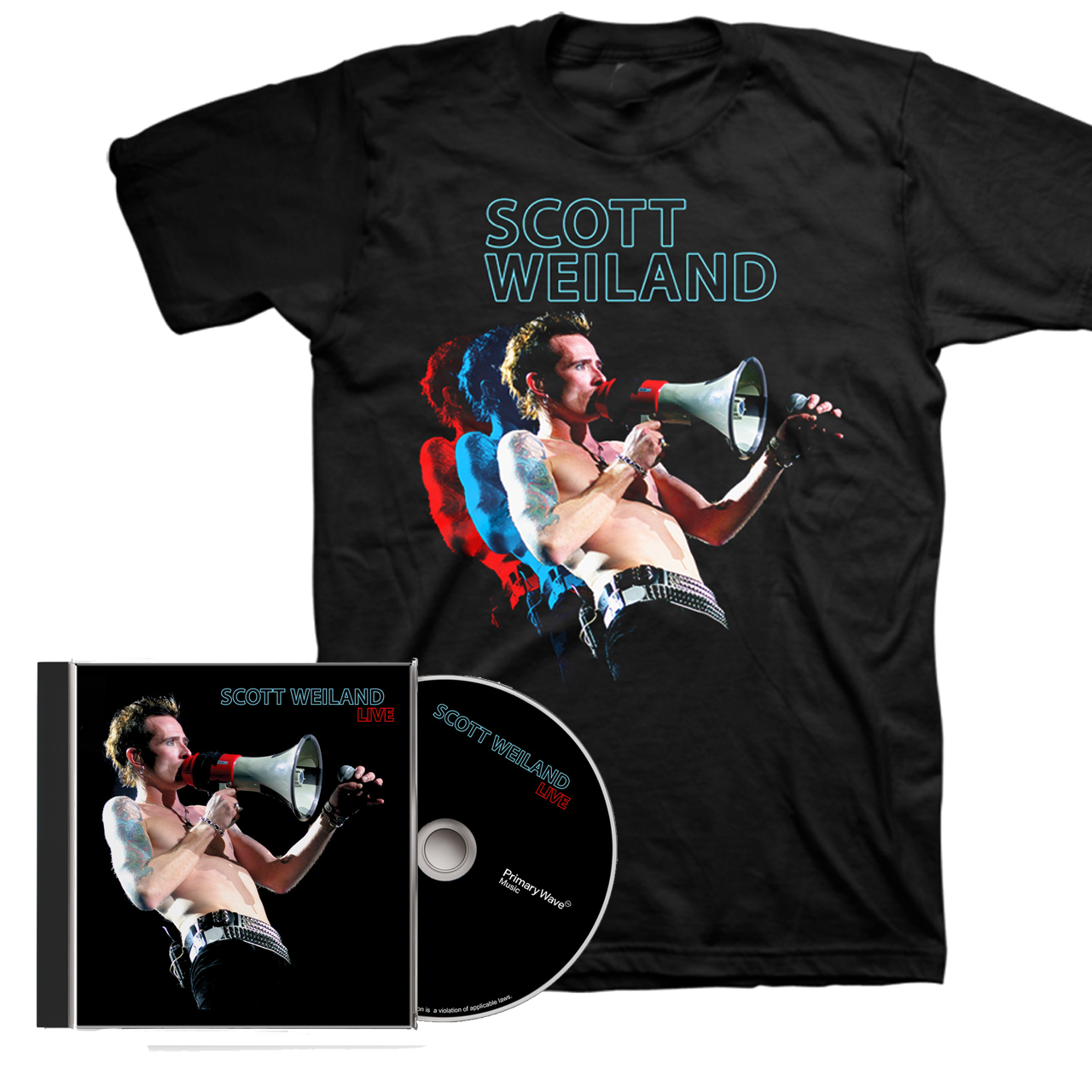 Scott Weiland: LIVE CD Bundle (PRE-ORDER)