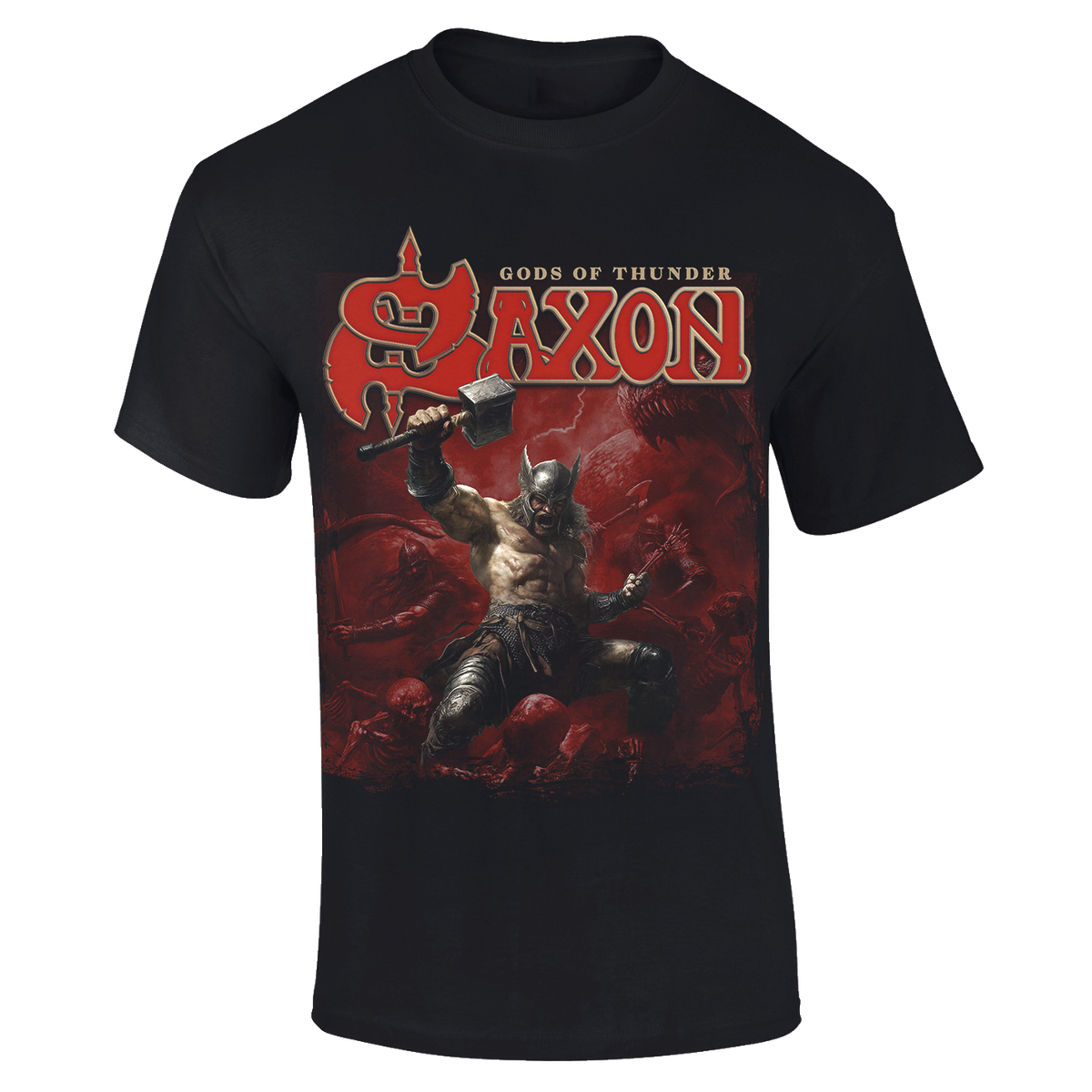 Saxon - Gods of Thunder T-Shirt (Pre-Order)