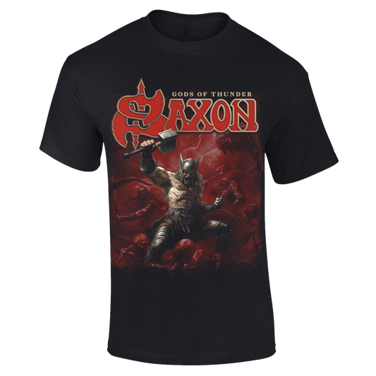 Saxon - Gods of Thunder T-Shirt (Pre-Order)