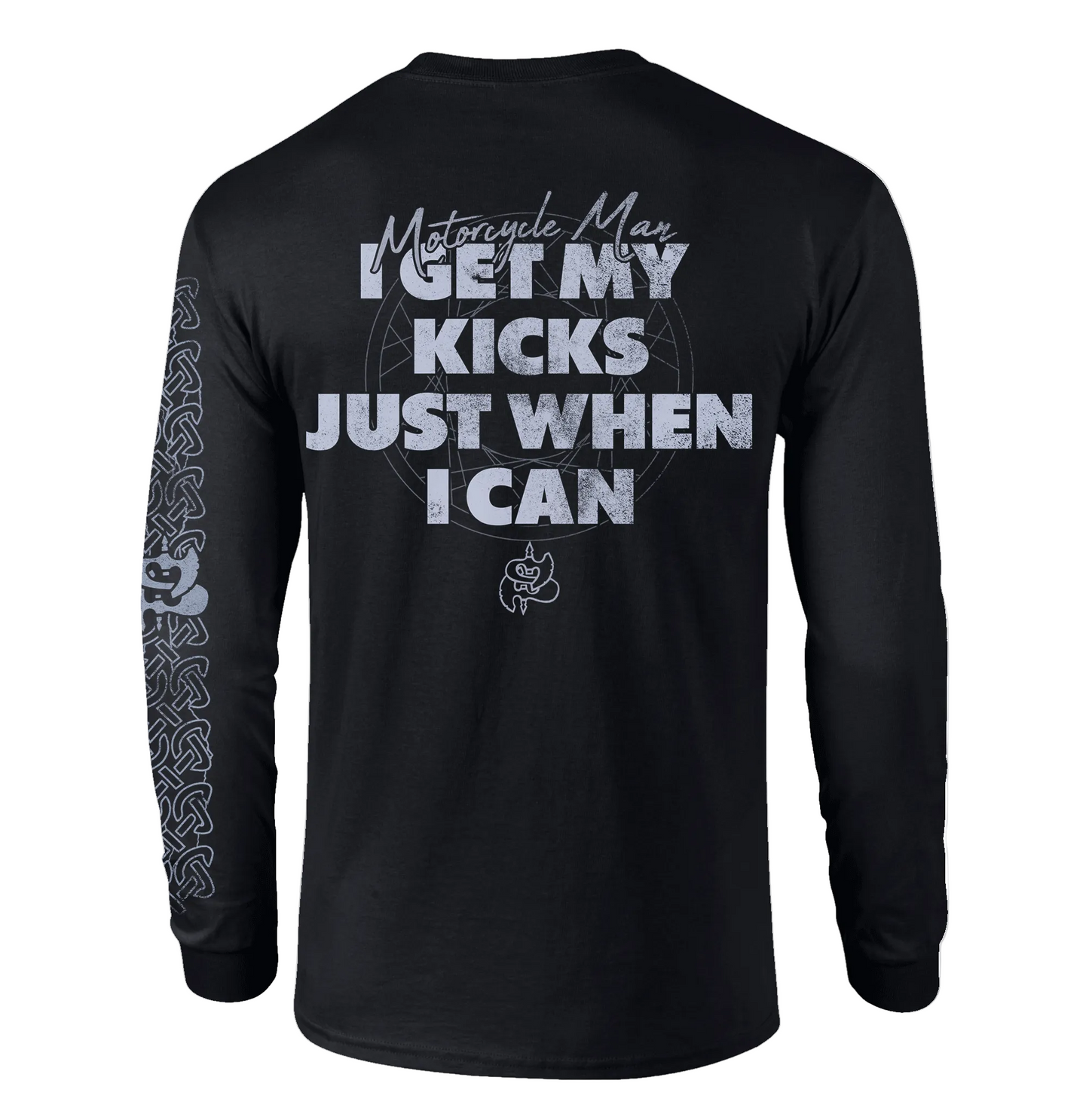 Saxon Motorcycle Man L/S Tee