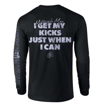 Saxon Motorcycle Man L/S Tee