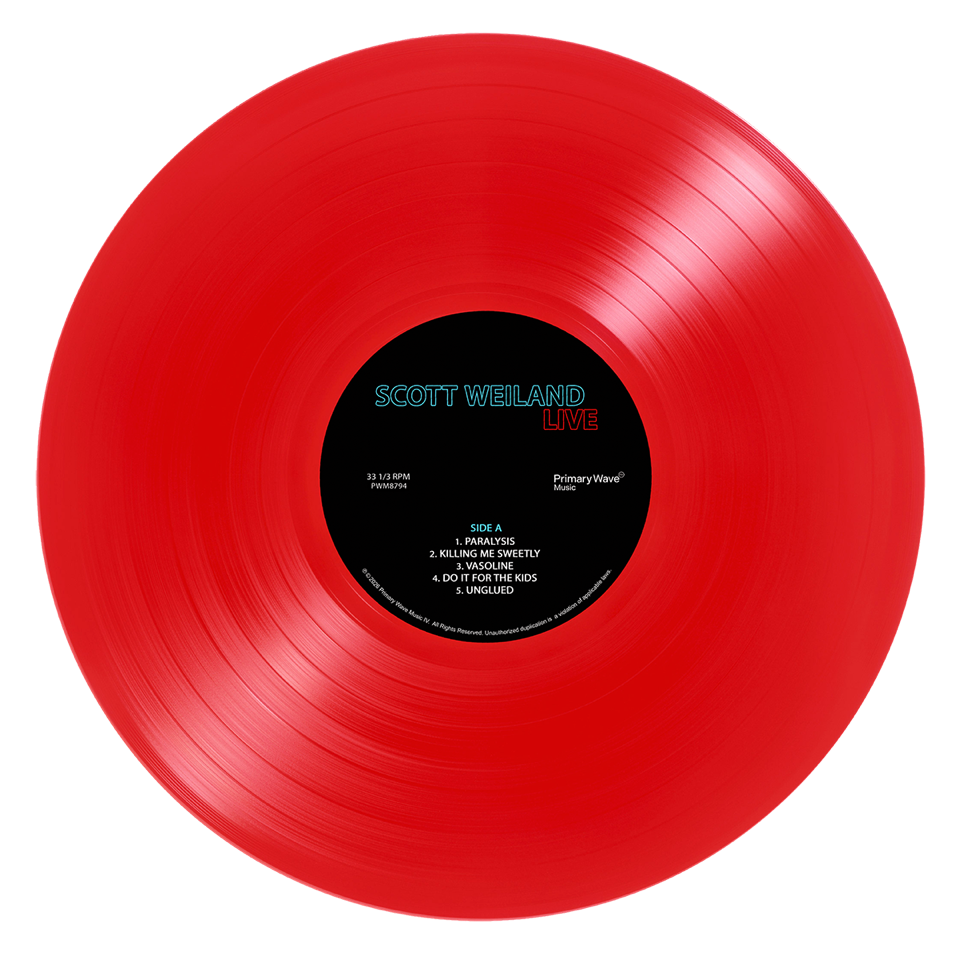 Scott Weiland: LIVE Vinyl Bundle (PRE-ORDER)