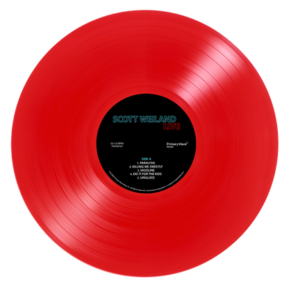 Scott Weiland: LIVE Vinyl Bundle (PRE-ORDER)