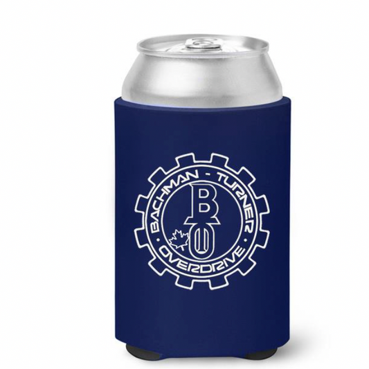 BTO Gear Logo Navy Koozie