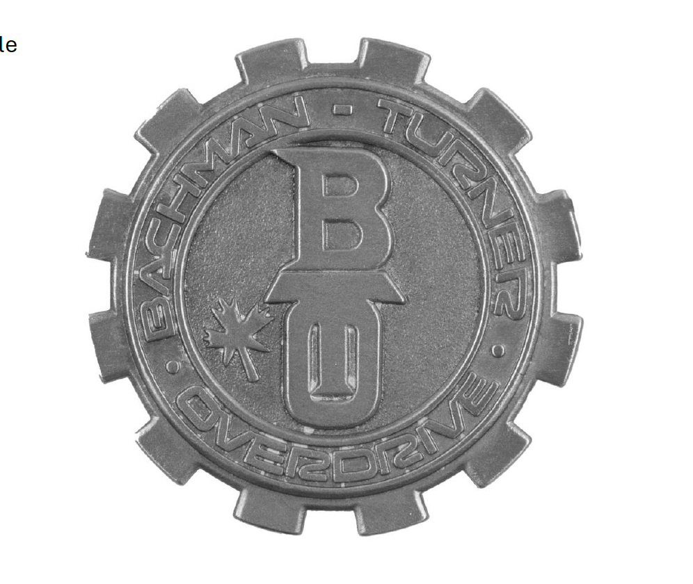 BTO Gear Logo Cast Metal Belt Buckle