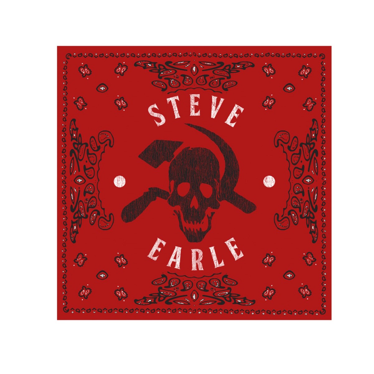 Steve Earle - Steve Earle Skull Bandana