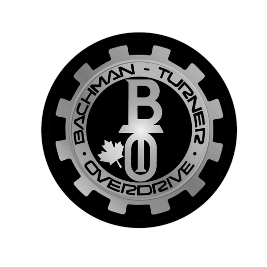 BTO Gear Logo 4-inch round sticker - glossy