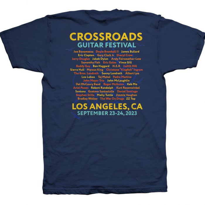 2023 Event Sun Logo Line Up Tee - Navy