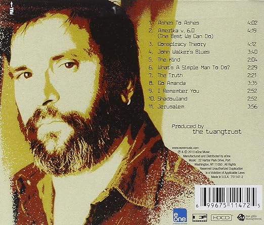 Steve Earle - Jerusalem CD