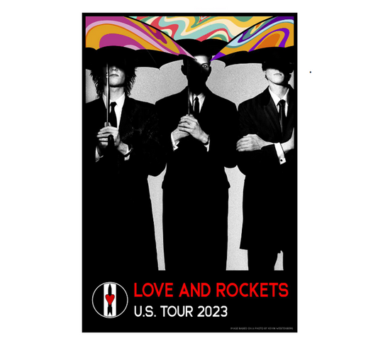 SIGNED Love & Rockets - 2023 Umbrella Photo Poster