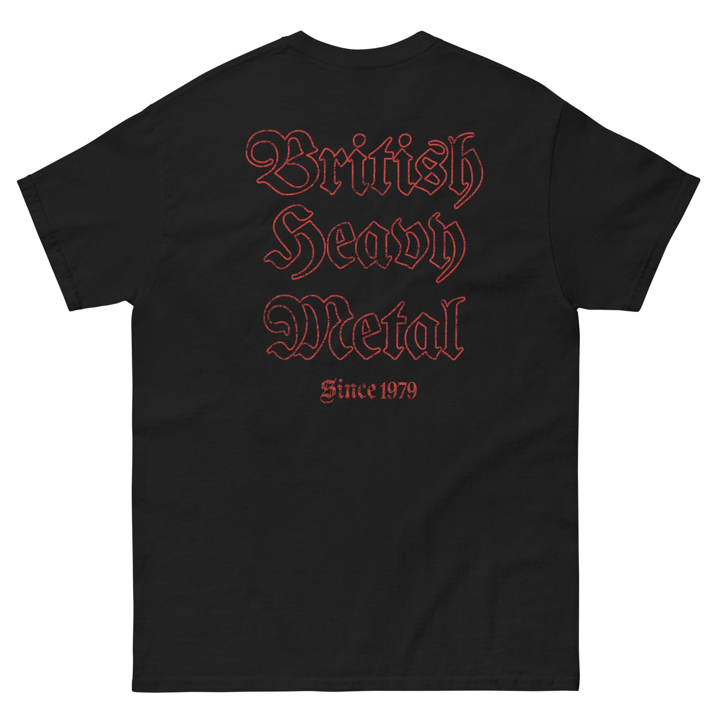 Saxon British Heavy Metal Black Tee