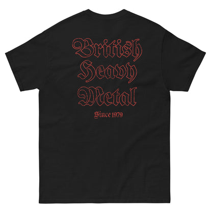Saxon British Heavy Metal Black Tee