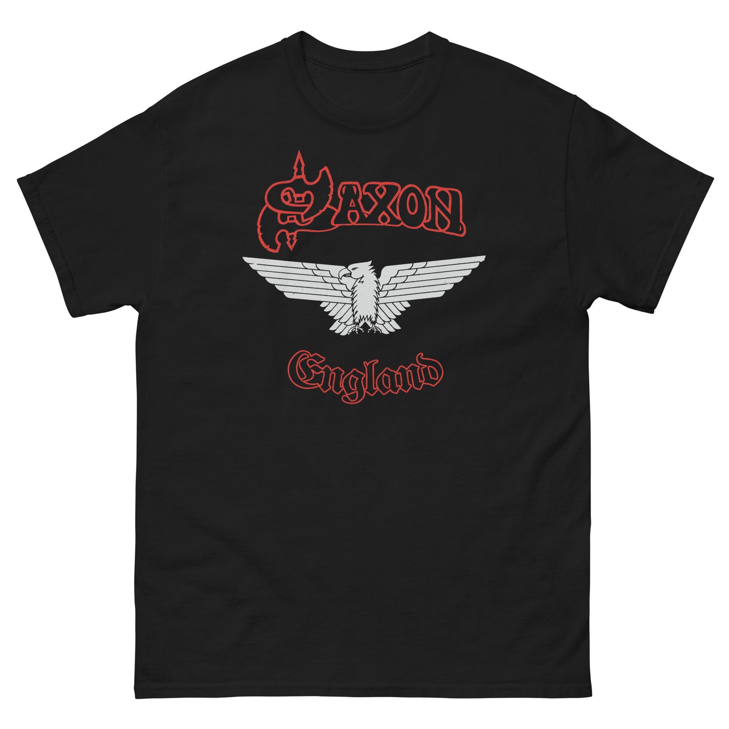 Saxon British Heavy Metal Black Tee