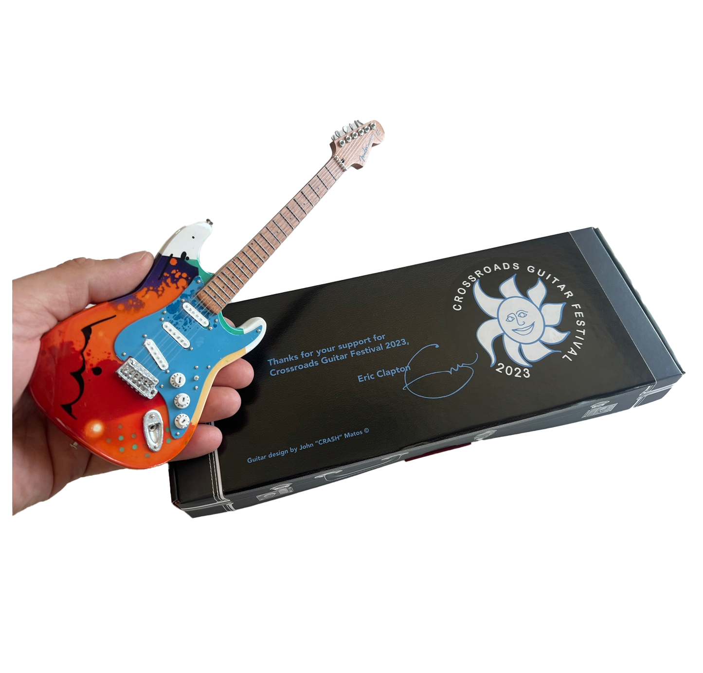 2023 Crossroads Limited Edition Crash Mini Guitar