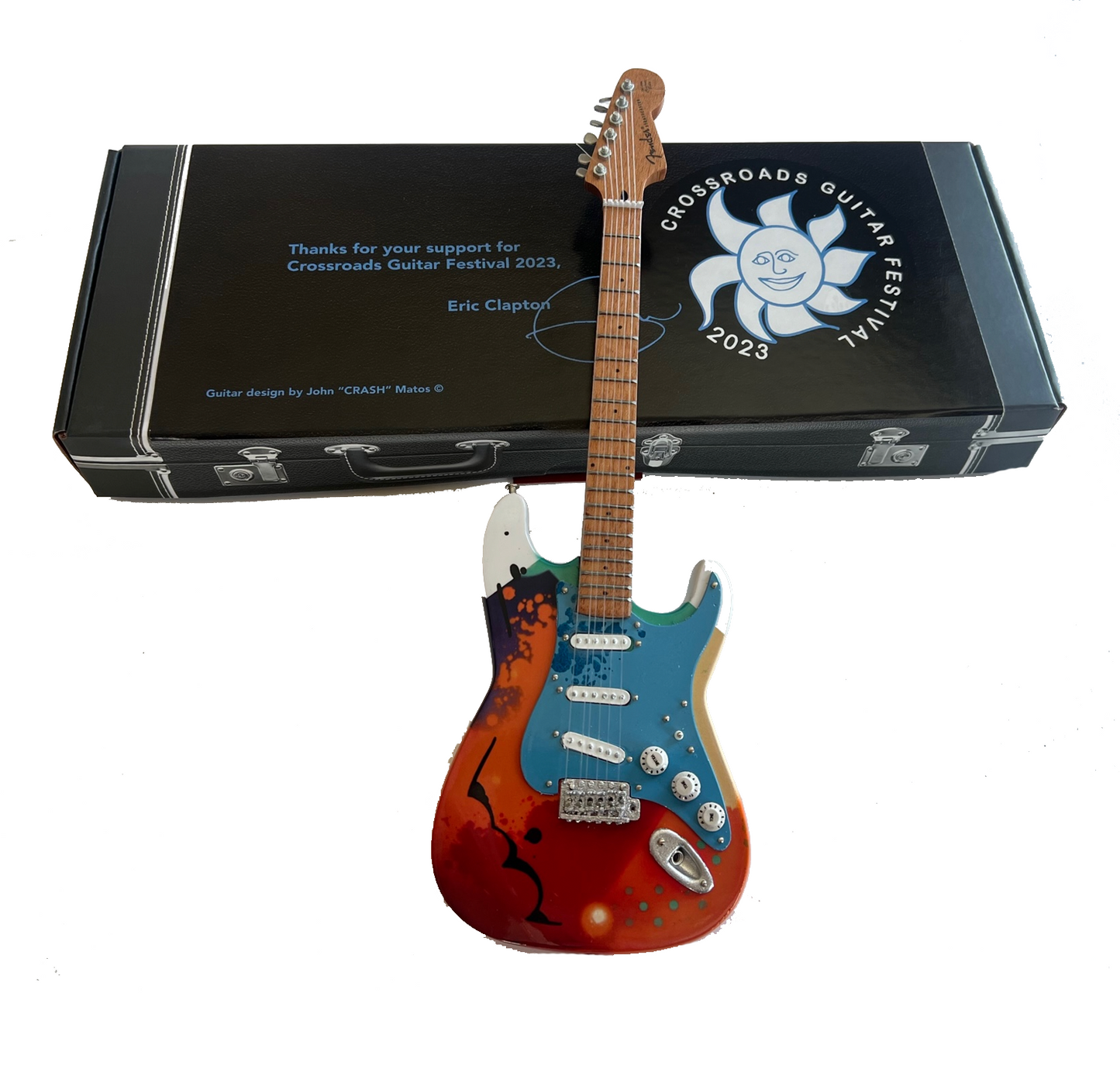 2023 Crossroads Limited Edition Crash Mini Guitar