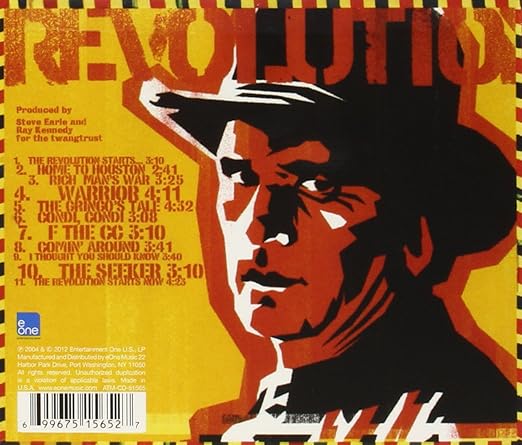 Steve Earle - The Revolution Starts Now CD