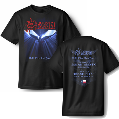 Saxon March 2025 Tour Tee