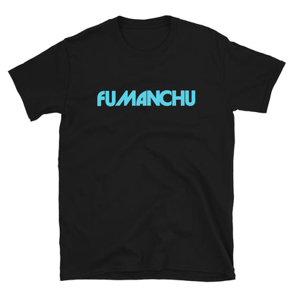 Fu Manchu - Blue Logo - Unisex Classic Tee