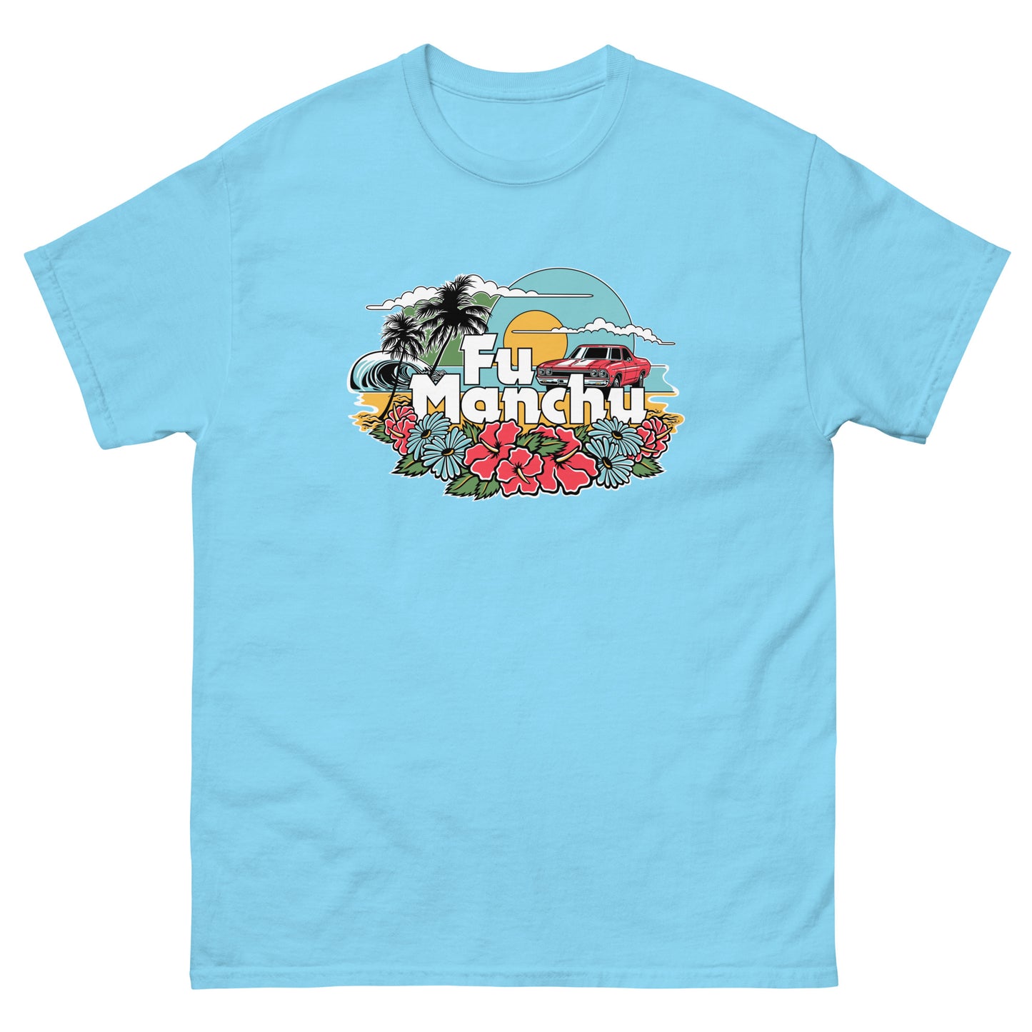 Fu Manchu - Beach Tee – Choose Your Color