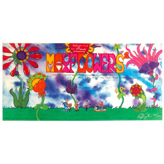 Ryan Kerrigan - "mAyfLOwers 2" - Los Robles Lodge, Santa Rosa, CA 5/28/06 Poster - Signed/Numbered by Artist