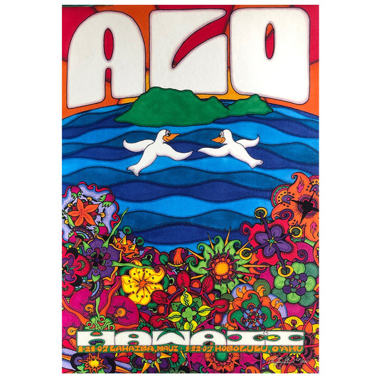 Ryan Kerrigan - "Hawaii Tour" Maui/Oahu 1/21-22/07 Poster - Signed/Numbered by Artist
