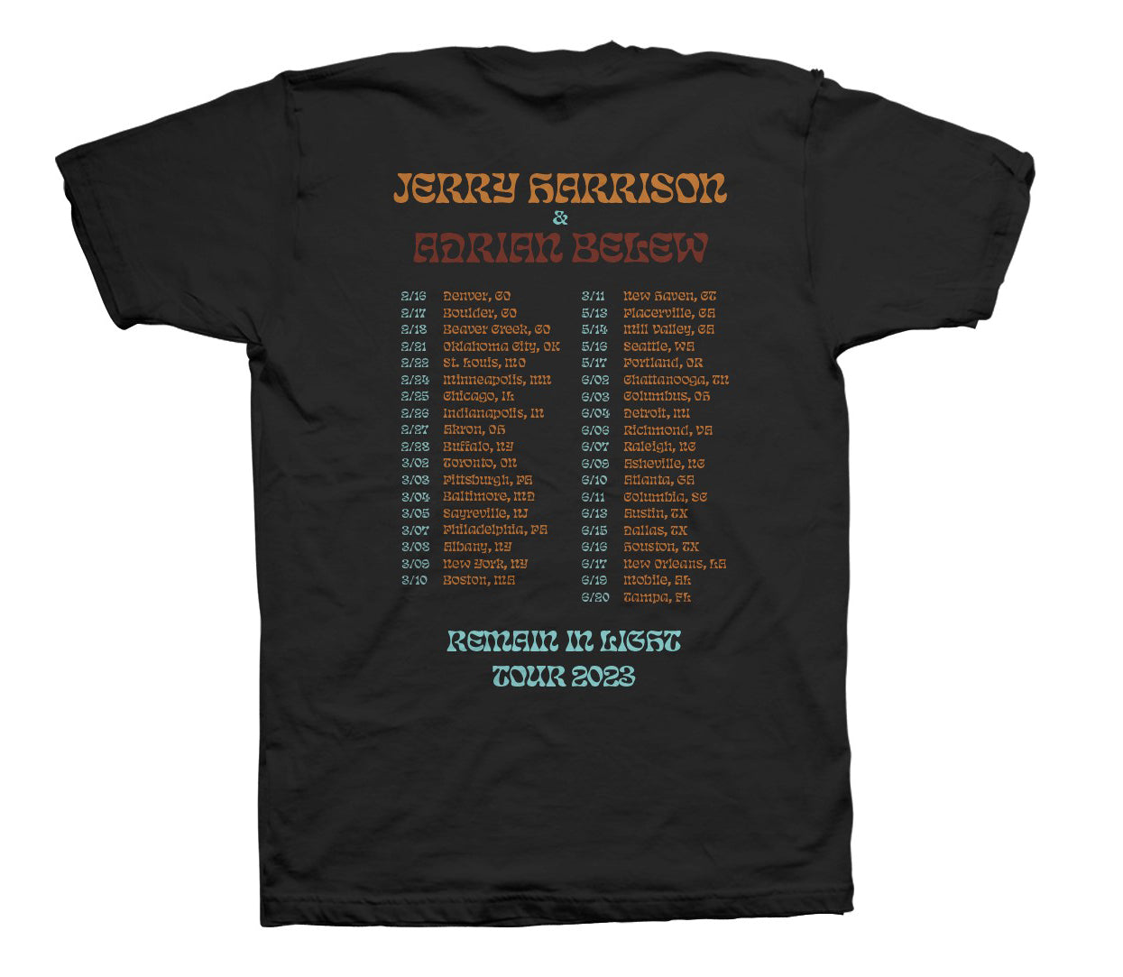 Remain in Light - Lady Tour 2023 Tee