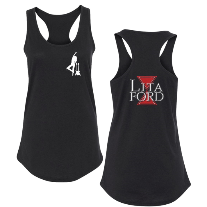 Lita Ford - Silhouette Hourglass Tank Top - NEW