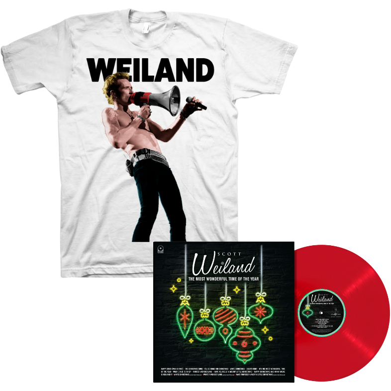 Scott Weiland - Album & T-Shirt Bundle White