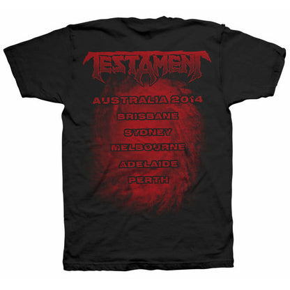 Testament - 2014 Australian Tour T-Shirt